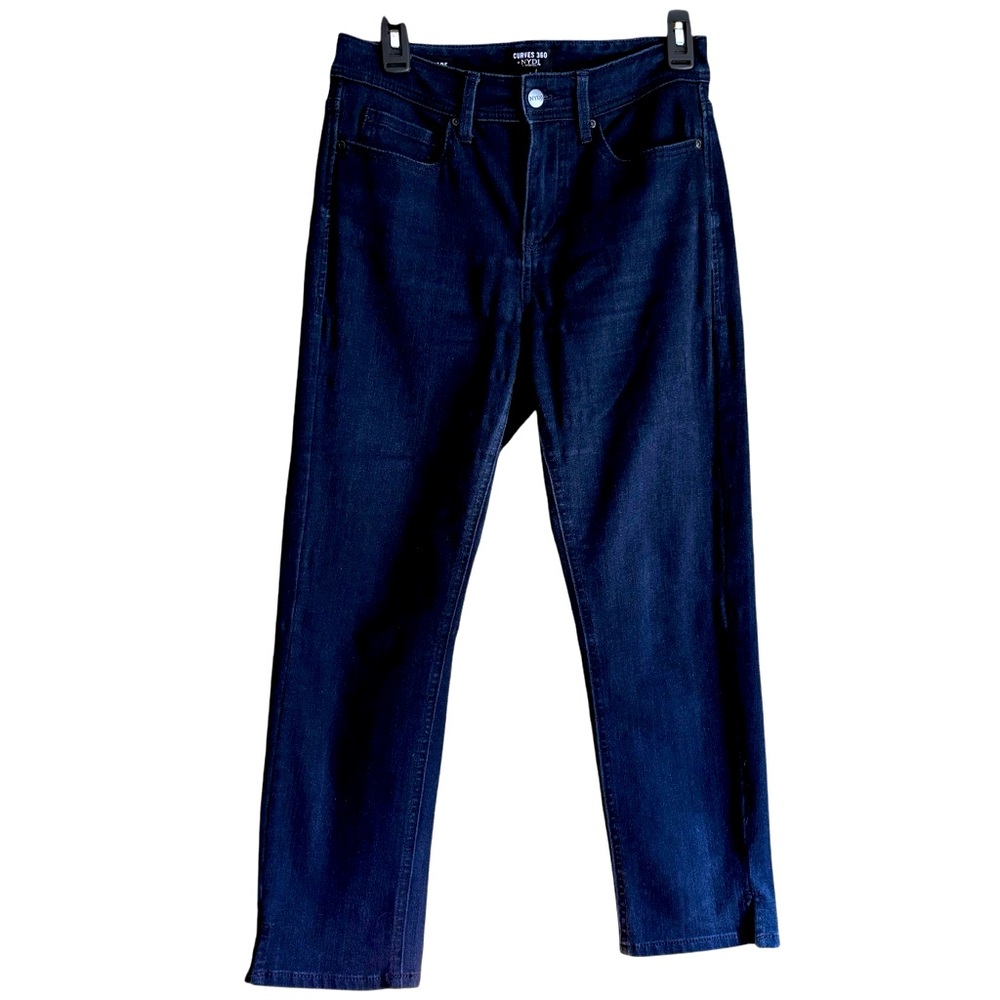 Curves 360‎ by NYDJ Shape Denim Straight Leg Size 4